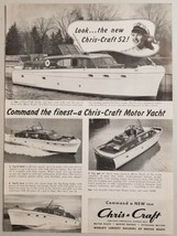1949 Print Ad Chris-Craft Boats Motor Yacht 4 Models Algonac,MI - £12.01 GBP