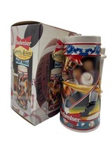 Budweiser Sports Action Series Play Ball Baseball Collectible Stein 1996 CS295 - £19.23 GBP