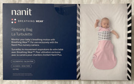 Nanit Breathing Wear Sleeping Bag Size Medium 6-12 Months Blush Pink Retail Box - £15.96 GBP