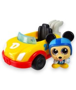 Disney Doorables Let&#39;s Go Series 2 Mickey Mouse with Racing Car - NEW - $5.99