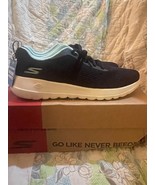 Black/aqua SKECHERS Performance Go Walk Joy 15641 Womens Size 9.5 New - $62.66 CAD