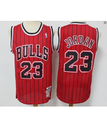 #23 Michael Jordan Red Stripe Jersey - $45.00