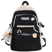 Student Laptop Female Book Bag Fashion Cute Women Backpack School Ladies Cool Ha - £30.69 GBP