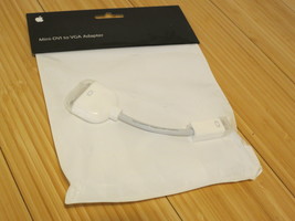 Genuine Retail Apple Mini DVI to VGA Adapter M9320G/A New NIB - £11.16 GBP