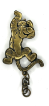 Disney Vintage Brass Tigger Keychain - £9.70 GBP