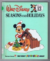 ORIGINAL Vintage 1983 Disney Library #13 Seasons and Holidays Hardcover ... - £7.73 GBP