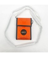 GUCCI Econyl Nylon Monogram Off The Grid Crossbody Bag Carrot Orange Black - £531.80 GBP