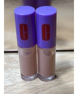 X2 MINI Clinique Pop Splash Lip Gloss + Hydration COCONUT POP 1.5ML  EA NEW - $19.32 CAD