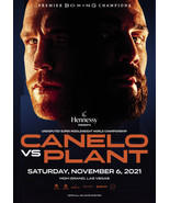 Canelo Álvarez VS Caleb Plant Poster WBA WBC WBO Boxing Match Art Print ... - £8.76 GBP+
