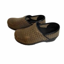 Sanita Clogs Womens Size 36 5 US Shoes Cognac Circle Brown Professional ... - $29.88