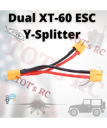Dual ESC to Battery Y-Splitter XT60 - $4.86 CAD