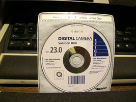 Canon Digital Camera Solution  Disk v23 - $14.99