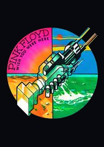 Pink Floyd Wish You Were Here -Logo Flag Cloth Poster Banner Cd Progressive Rock - £15.98 GBP