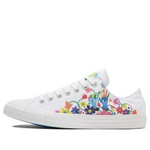 Converse Men&#39;s Chuck Taylor All Star Sneaker White Rainbow  170823C  Siz... - $26.58