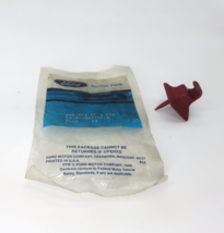 Ford Sun Visor Clip Retainer E9TZ-1004132-A Red NOS OEM - £10.31 GBP