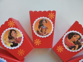 Princess Elena of avalor .Party Favor..10  popcorn boxes - £10.82 GBP