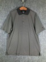 Grand Slam Golf Shirt XL Mens Polo Short Sleeve Striped Collared Regular... - $271.58 MXN
