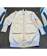Nike Sportswear Jacket Women&#39;s XS Parka White NSW Insulated Bomber Coat ... - £70.79 GBP