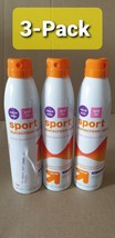 3 Pack Up&amp;Up Water Resistant 80 Minutes Spray SPF 30 Sport Sunscreen Exp... - £9.61 GBP