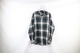 Vintage 90s Tommy Hilfiger Mens Large Faded Double Pocket Flannel Button Shirt - £31.28 GBP