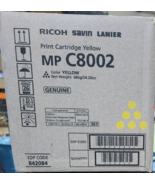Ricoh Savin Lanier MP C8002 842084 Yellow Toner Cartridge New GENIUNE - $92.32 CAD