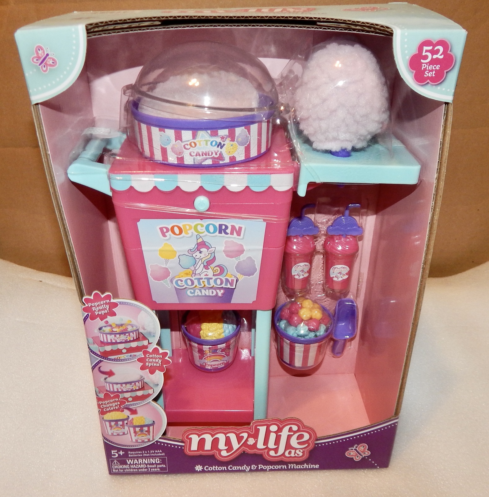 My Life As Cotton Candy & Popcorn Machine 52-Piece 19530 Really Pop’s Popcorn 1F