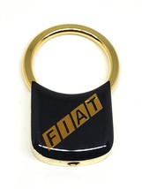 Vintage FIAT Twist-Lock Keyholder - 80s Dealer Promo Keychain Unused - £20.00 GBP