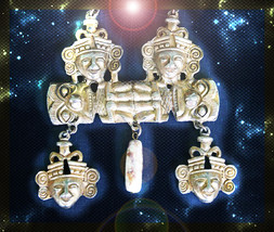 Haunted Aztec Antique Necklace Master Witch Mighty Temples Of Power Ooak Magick - £7,446.95 GBP