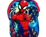 Spiderman Hat Cap Blue Red Marvel Super Hero Comics Youth Hook/Loop Stra... - $21.77