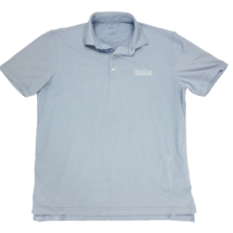 Johnnie O Polo Shirt Mens Medium Blue Blue Star Resort Golf Embroidered ... - $11.94