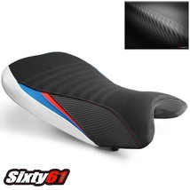 BMW S1000RR Seat Cover 2019-2024 Luimoto Front Motorsports Black Blue Re... - £141.77 GBP