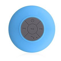 Bathroom Shower Bluetooth Wireless Speaker with Vaccum Docking (Blue) - $8.90