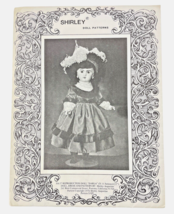 Shirley Augustine PATTERN  Doll Clothing Darla 22&quot; Vintage 1976 Uncut - $15.46