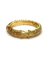 18K Gold Ehering Hochzeit Ring Massiv Einzigartig Gold Ring - £456.85 GBP+