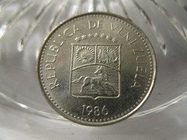 (FC-580) 1986 Venezuela: 5 Centimos - $1.00