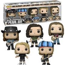 Pearl Jam Music Group POP! Vinyl Figures 5 Pack Toy FUNKO NEW NIB - £37.95 GBP