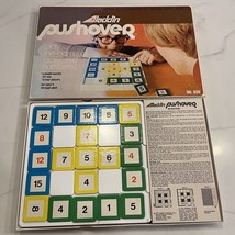 Pushover Board Game of Activated Numbers by Aladdin 1975 100% Complete - $27.99