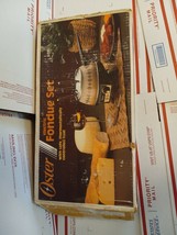 Oster fondue set model 691 open box condition - $39.59