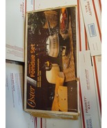 Oster fondue set model 691 open box condition - £31.00 GBP