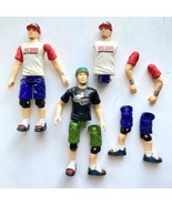 2008 Skateboarding Action Figure Lot Magnetic Feet - For PARTS AS IS - £15.68 GBP