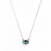 Mikki Blue Eye Necklace - £122.37 GBP