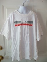 Nike White W/Orange/Gray T-shirt Size XL Boy's EUC - $14.60