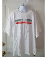 Nike White W/Orange/Gray T-shirt Size XL Boy&#39;s EUC - £11.48 GBP