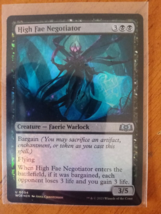 High Fae Negotiator FOIL Magic The Gathering Wilds Of Eldraine 94 Star s... - $2.70