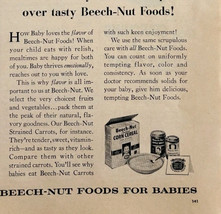1954 Beech Nut Baby Corn Cereal Advertisement Infant Breakfast Foods DWQQ9 - $19.99