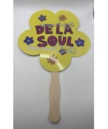 DE LA SOUL 3 FEET HIGH AND RISING PROMO FAN SIGNED BY MASEO &amp; POSDNUOS - $193.05
