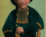 Vtg Postcard - Costumes Bretons France - Petit Gars De Quimper - Boy in ... - $12.82