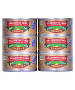 12 x Genova Yellowfin Tuna in Olive Oil 7oz Pull Tab Tin Can Fish 2x6-pa... - €32,90 EUR