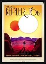 Kepler NASA Graphic Inspirational Travel Poster  Framed A+ Quality - £39.98 GBP