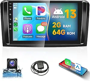 2G 64G Android Car Stereo Radio For Mercedes Benz Ml350 Ml500 Gl450 W164... - $222.99